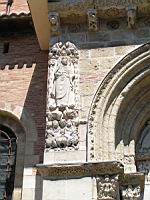 Toulouse, Basilique Saint-Sernin, Porte Miegeville (3)